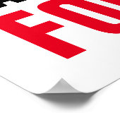 Poster Mangez le sommeil Jouer Black & White Football Pop (Coin)