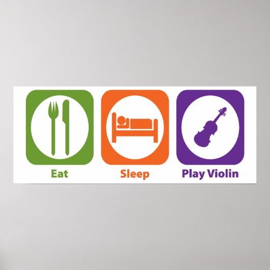 Poster Mangez le violon du sommeil (Devant)