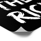 Poster Mangez les riches - Socialiste (Coin)