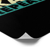 Poster Mangez Patinage de sommeil Répétez Roller Ice Skat (Coin)