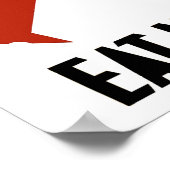 Poster Mangez plus de fruits (Coin)