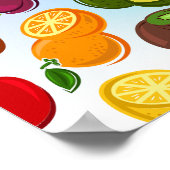 Poster Mangez plus de fruits | Motivation végétale et Pla (Coin)