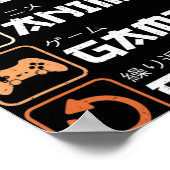 Poster Mangez Sleep Anime Jeu Répétez Fun Otaku Gamer (Coin)