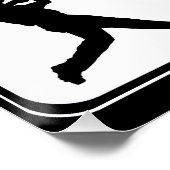 Poster Mangez Sleep Baseball Joueur Funny Baseball (Coin)