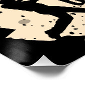 Poster Mangez Sleep Baseball Joueur Funny Baseball (Coin)