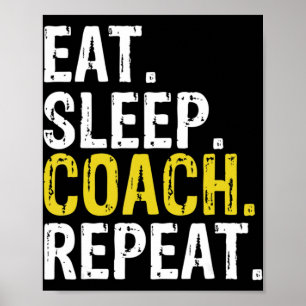Poster Mangez Sleep Coach Repeat Don