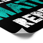 Poster Mangez Sleep Math Répéter Funny Math Enseignant Ca (Coin)