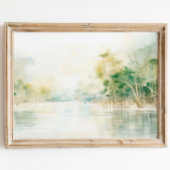 Poster Mangroves peinture aquarelle