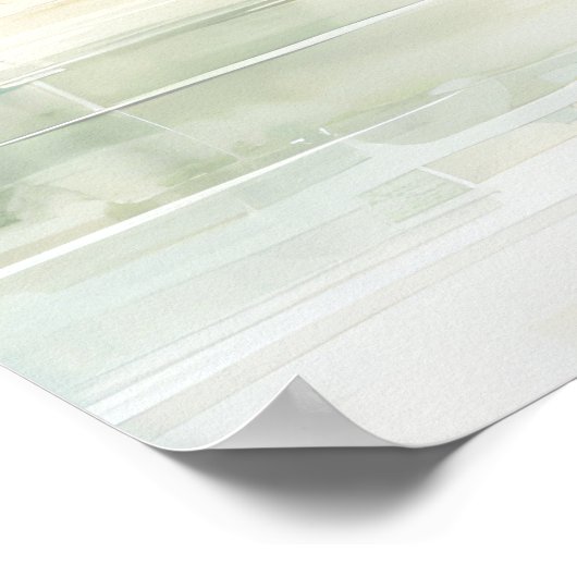 Poster Mangroves peinture aquarelle (Coin)