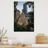 Poster Manhattan Bâtiments Vue (Cuisine)