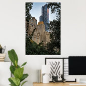 Poster Manhattan Bâtiments Vue (Bureau à domicile)