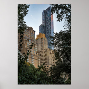 Poster Manhattan Bâtiments Vue