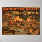 Poster Manhattan Beach - Paris et la Commune Play (Devant)