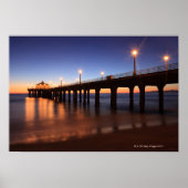 Poster Manhattan Beach Pier (Devant)