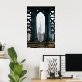 Poster Manhattan Bridge ESB (Bureau à domicile)