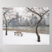 Poster Manhattan en hiver (Devant)