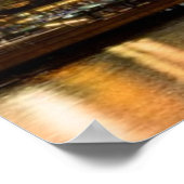 Poster Manhattan et Brooklyn Bridge à Dusk (Coin)