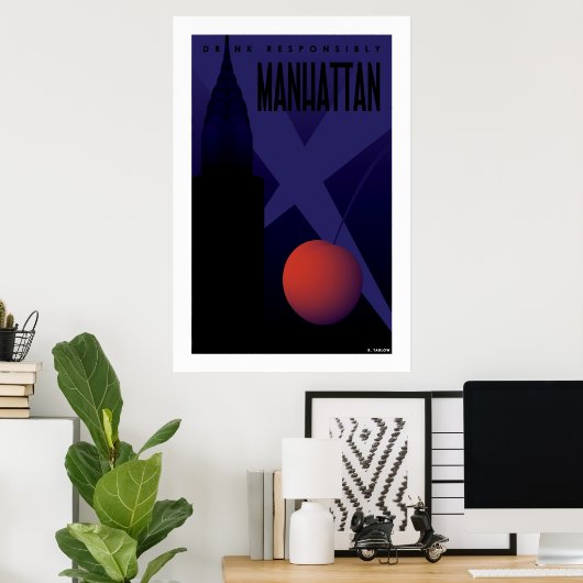 Poster Manhattan (Grande affiche) (Bureau à domicile)