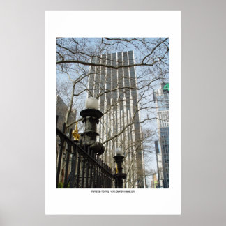 Poster manhattan matin