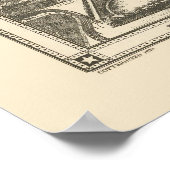 Poster Manhattan, NY Carte panoramique - 1883 (Coin)