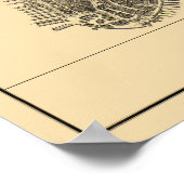 Poster Manhattan, NY Carte panoramique - 1900 (Coin)