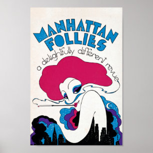Poster Manhattan - Photos Vintages inédites Ancienne esth