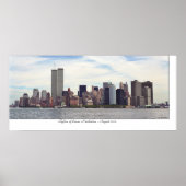 Poster Manhattan Skyline (Devant)