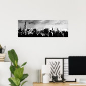 Poster Manhattan Skyline (Bureau à domicile)
