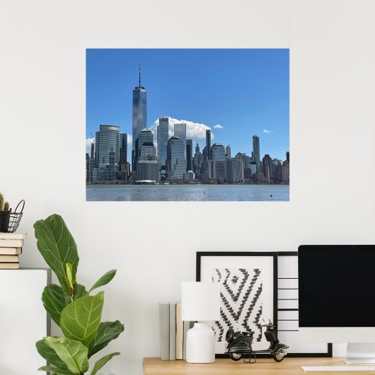 Poster Manhattan Skyline (Bureau à domicile)