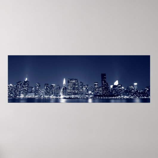 Poster Manhattan Skyline et Towers Of Lights (Devant)