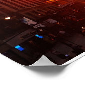 Poster Manhattanhenge Coucher de soleil (Coin)
