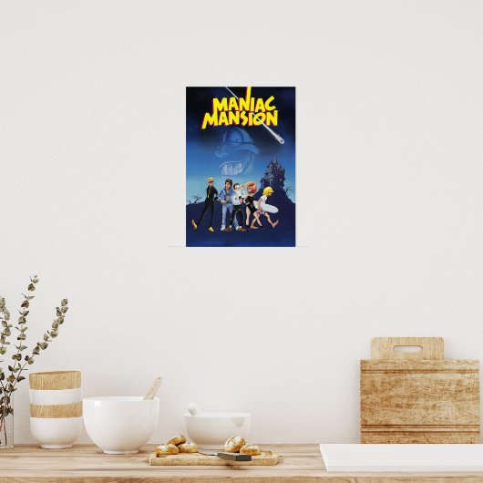 Poster Maniac Mansion (Cuisine)
