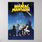Poster Maniac Mansion (Devant)