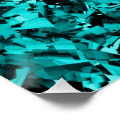 Poster Manie du turquoise... (Coin)