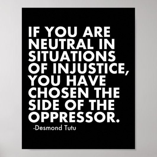 Poster Manifestation contre Trump (Devant)