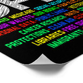 Poster Manifestation De Sécurité Sociale Et Medicare Pro (Coin)