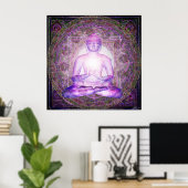 Poster Manifestations de Bouddha (Bureau à domicile)