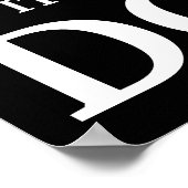 Poster Manifeste de travail dur (Coin)