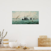 Poster Manila Bay : "Vous Pouvez Tirer Quand Vous Êtes Pr (Cuisine)