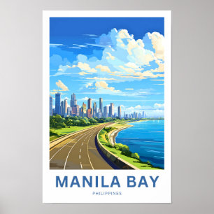 Poster Manille Bay Philippines Imprimer