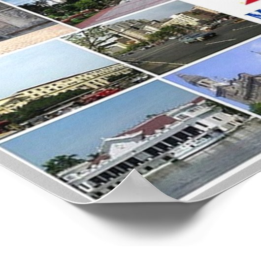 Poster Manille - Philippines - Mosaic - (Coin)