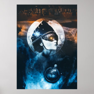 Poster Manipulation photo de l'art Imaginaire Seer