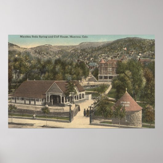 Poster Manitou Springs, CO 2 (Devant)