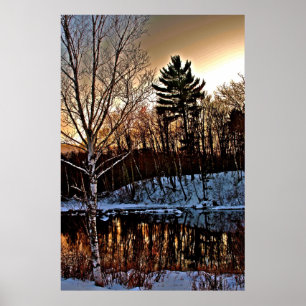 Poster Manitowish Winter