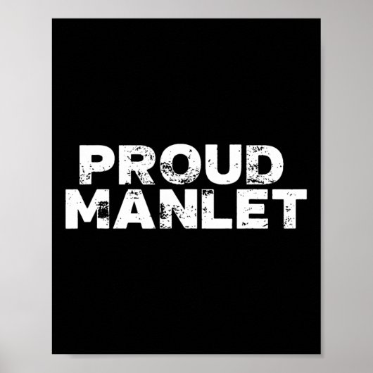 Poster Manlet Fière Bodybuilding Courte (Devant)