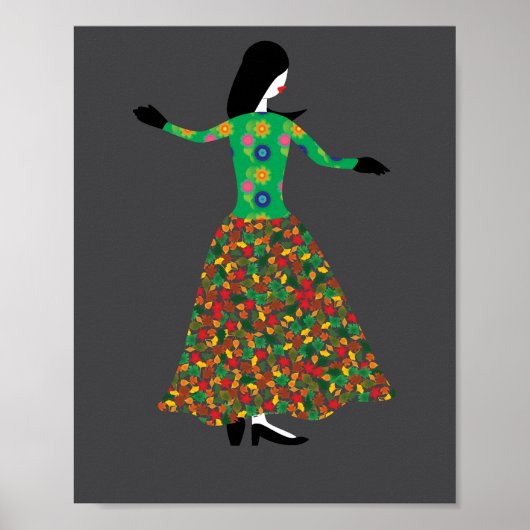 Poster Mannequin de mode 01 (Devant)