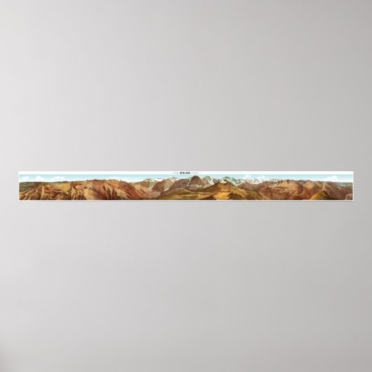Poster MANNLICHEN Swiss Alps 360° Panorama (Devant)