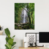 Poster Manoa Falls, O'ahu, Hawai'i (Bureau à domicile)
