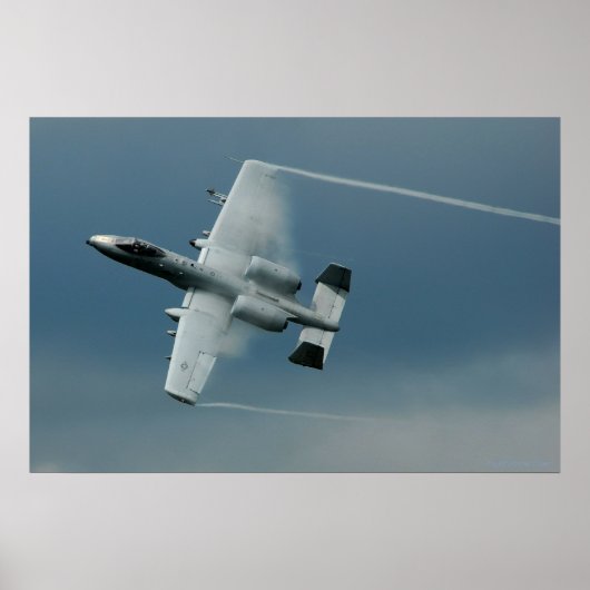Poster Manoeuvres A-10 à grande vitesse (Devant)