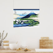 Poster Manoir d'Umezawa dans la province de Sagami (Cuisine)